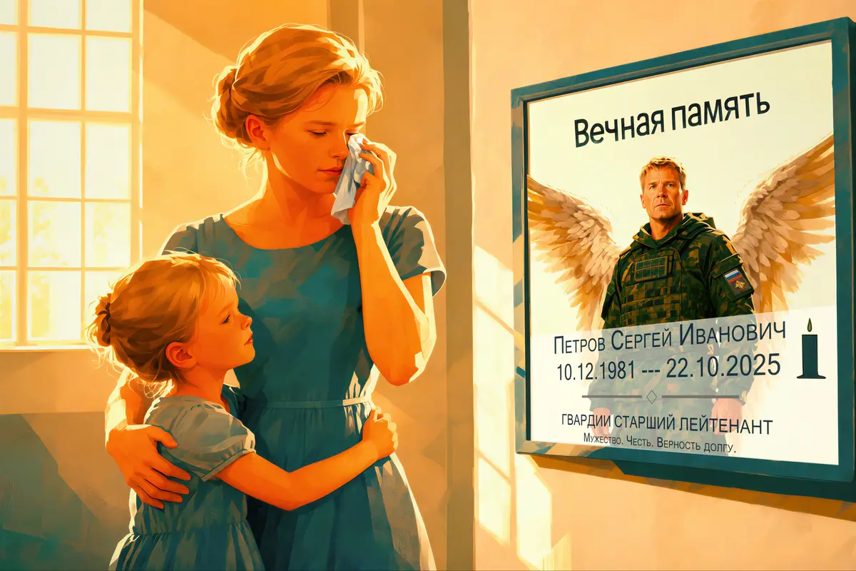 страница памяти участника СВО
